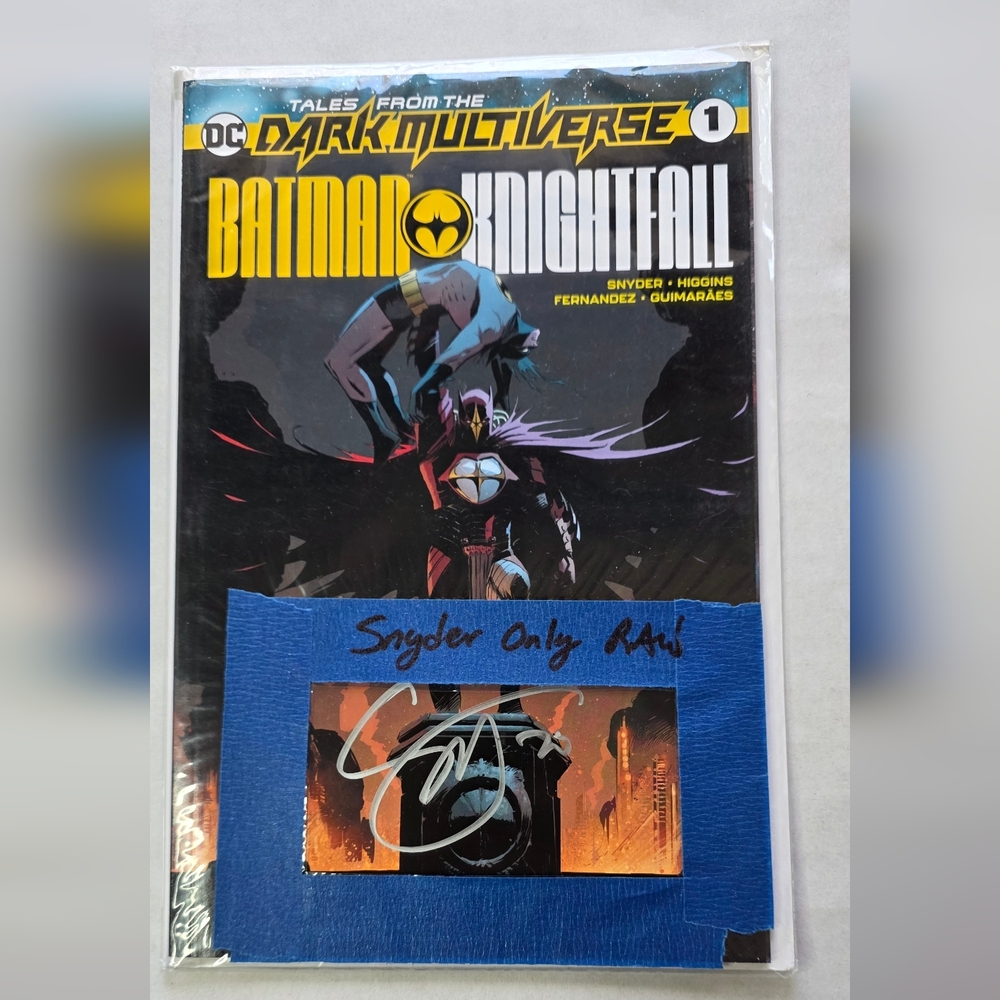 DC Batman Knightfall Signed Comic - Picture 2 of 5